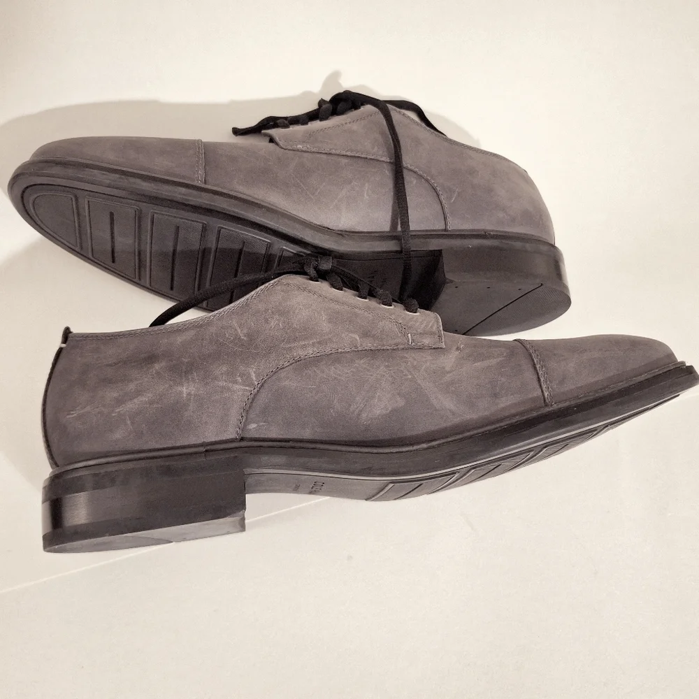 Cole Haan Watson Casual Cap Charcoal Lace-Up Oxfords - Picture 2 of 7